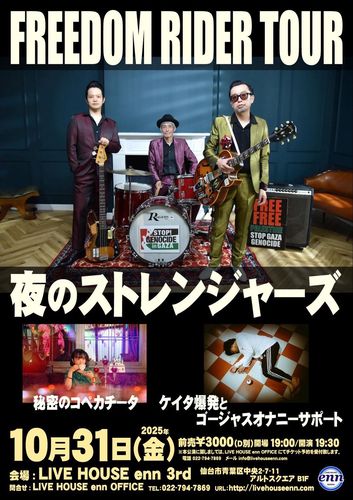 夜のストレンジャーズ FREEDOM RIDER TOUR